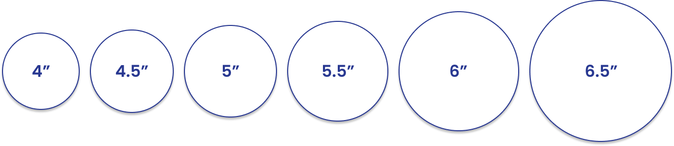 sizes